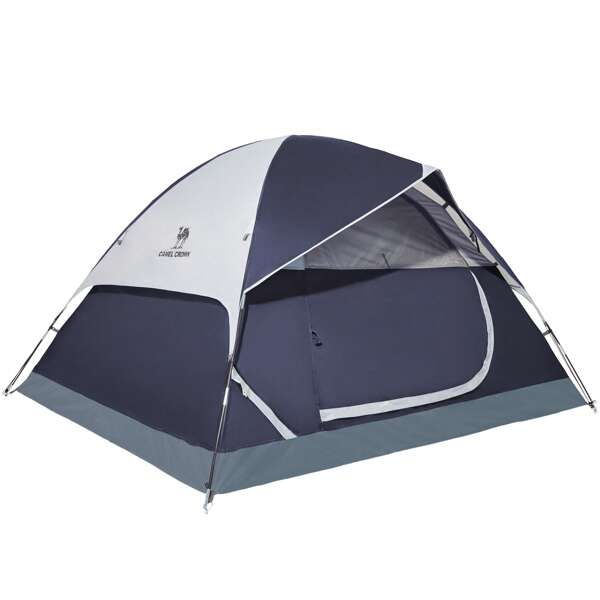 CAMEL CROWN Tents For Camping 6 Person Tent Waterproof Easy Setup Backpacking Tents With Floor Mats Family Tent For Outdoor Hiking