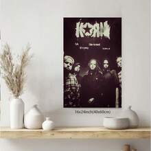 Framed  ,Korn Band Photo Poster Art Decor Print Picture Paintings Canvas Wall Art Suitable For Bars, Clubs, Cafes, Restaurants Decor Poster