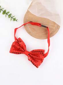 Sequin Bow Tie, Children's Stage Performance Party Bow Tie, Little Host Bow Tie, Student Bow Tie