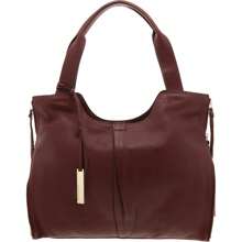 Vince Camuto Corla Womens Pebbled Leather Tote Handbag