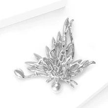 1 pieza Elegante broche de mariposa de cristal, Pin elegante anti-desperfecto del armario para trajes, abrigos, accesorios de ropa, accesorios de vestido, pin para ropa, accesorio colgante para bolso - Broche de mariposa - Ver 5