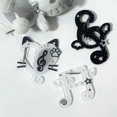 1pc New Acrylic Keychain Rock Climbing Carabiner Cartoon Pendant Phone Charm DIY Decoration