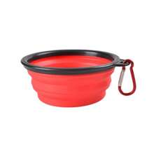 1 pièce Bol à nourriture pour animaux de compagnie portable : Bol pliable en TPR pour chats et chiens, bols à nourriture et à eau pour animaux de compagnie à suspendre pour le voyage à l'extérieur - Multicolore - Voir 18