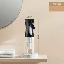 1pc Disinfection Nano Spray Bottle, Alcohol Sprayer, Ultra-Fine Mist Disinfection, High Pressure, Hairstyling, Moisturizing Cosmetic Bottle