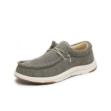 Men's Arch Support Casual Slip-On Shoes Loafers For Men Comfortable Shoes - 卡其色 - 查看 4