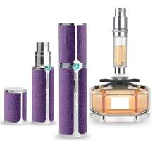 1Pcs Refillable Travel Perfume Atomizer Bottle, Elegant Luxury Pocket Perfume Dispenser Pump, Travel Perfume Atomiser, Outdoor Sunscreen Spray Bottle, Cologne Dispenser, Portable Size Sprayer Bottle For Traveling 5ML