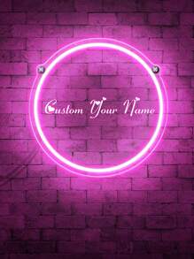1PC DIY Custom Name Neon Sign For Wall Decor, Powered By Usb 3d Engrave Art Light, Party Birthday Gift For Children Kids Girls, Led Neon Lights With 3d Art For Business, Cafe, Restaurant, Hotel Waterproof, Anti-Mold Stylish, Adorable, High-Quality Custom, Personalized, Unique Ideal Gifts For Her Boyfriend, Girlfriend, Dad, Mom, Family, Friends, Son, Daughter, School Students, Kids For Anniversaries, For Birthdays School, Office, Home Graduation,Multi-Functional,Durable,Ornamental,Reusable,Exquisite,Stylish,High-Quality,Colorful,Modern,Custom,Personalized,Unique,Ideal Gifts For Him,Ideal Gifts For Her,Boyfriend,Dad,Girlfriend,Mom,Family,Friends,Tea Room,Home,Garden,Office,For Anniversaries,For Valentine's Day,For Mother's Day,For Birthdays,For Father's Day,For Graduation,For Weddings,For Housewarming