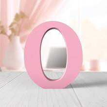 1pc Wooden Decorative Item, Letter Design Home Decor Craft Gifts Birthday Graduation