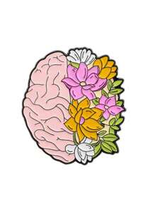 1pc Creative & Delicate Human Organ Design Enamel Brooch Set - Heart, Ribs, Intestine, Blood Vessel, Kidney, Chest, Flipping Neck Pin, Funny Cartoon Science Jewelry Gift For Friends - Multicolor - View 20