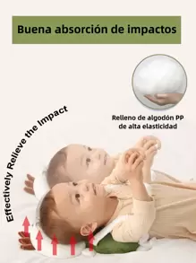 Protecció Caídas Cojín Protector Cabeza Bebes - Tortuga verde - Ver 5