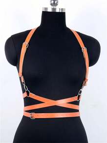 1PC Punk Body Harness Leather Lingerie Decorative Strip Sexy Underwear Harness Corset Stockings Garters Sword Belt Suitable For Daily Use