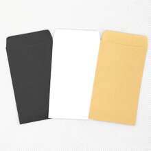 50 Bolsas de papel kraft mini sobre tarjetas de invitación de boda, tarjetas de saludo y bolsas de regalo, Navidad - Multicolor - Ver 7