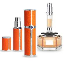 1Pcs Refillable Travel Perfume Atomizer Bottle, Elegant Luxury Pocket Perfume Dispenser Pump, Travel Perfume Atomiser, Outdoor Sunscreen Spray Bottle, Cologne Dispenser, Portable Size Sprayer Bottle For Traveling 5ML