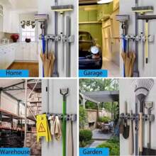 Organizer For Brooms, Keys, Grass, And Wall Mount - Multicolor - View 5