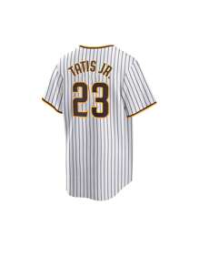 Camiseta de béisbol blanca informal con mangas cortas, cuello en V, bordado y costura para hombre, camiseta para fiesta y deportes