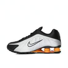 2025 男士 NIKE SHOX R4 运动鞋，低帮，复古复制品，HQ1988-003 - 黑色 - 查看 1