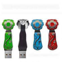 Disque dur USB 64 Go haute vitesse Creative U Disk, cadeau personnalisé pour ordinateur, système d'apprentissage, 128 Go, 32 Go