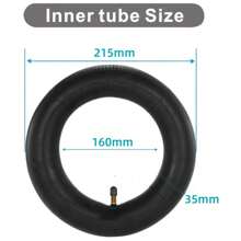 2 Pieces 8.5 Inch Scooter Tube 8 1/2x2 Spare Tire - Gebogener Mund - View 2