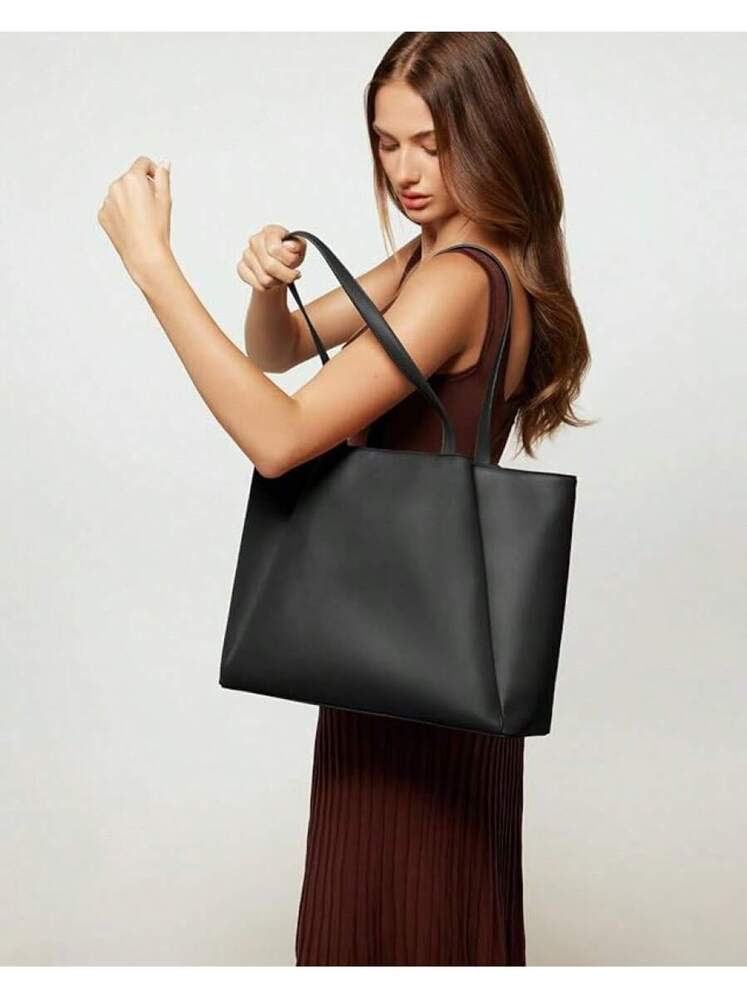 Work Tote Bags Women 15.6 Inch - Laptop Tote With Zip Compartments