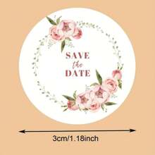 192pcs Custom Self-Adhesive Labels - Personalized Name Stickers For Weddings, Envelopes, Return Address & Celebrations - Round Sealing Tags For Everyday Office Use