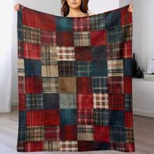 1 件超柔软舒适海龟印花法兰绒毯 - 轻盈、温暖、鲜艳的数码印花羊毛毯，适用于沙发、旅行、露营、客厅、办公室、沙发、椅子和床 - 毛绒面料和独特设计，是送给家人和朋友的完美礼物 - 彩色 - 查看 1