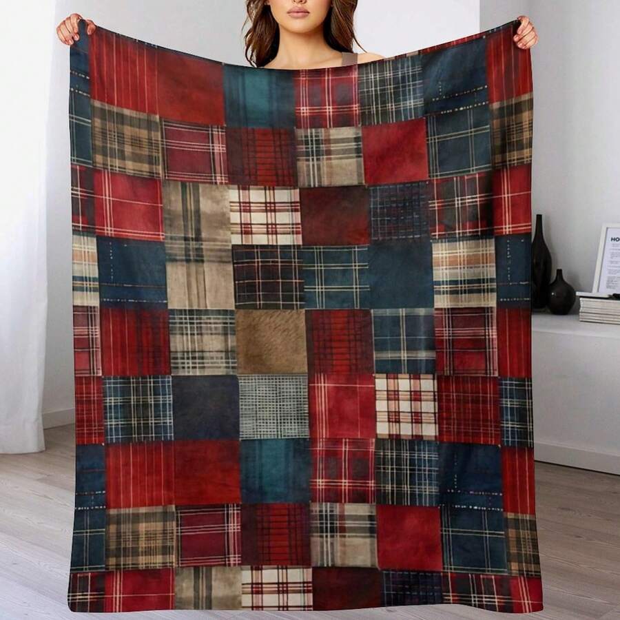 1 件超柔软舒适海龟印花法兰绒毯 - 轻盈、温暖、鲜艳的数码印花羊毛毯，适用于沙发、旅行、露营、客厅、办公室、沙发、椅子和床 - 毛绒面料和独特设计，是送给家人和朋友的完美礼物 - 彩色 - 查看 1