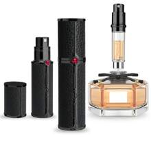 1Pcs Refillable Travel Perfume Atomizer Bottle, Elegant Luxury Pocket Perfume Dispenser Pump, Travel Perfume Atomiser, Outdoor Sunscreen Spray Bottle, Cologne Dispenser, Portable Size Sprayer Bottle For Traveling 5ML