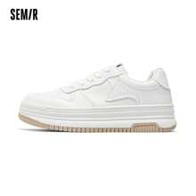 SEMIR Semir Women 2025 Wiosna/Lato Nowe Białe Trampki Casualowe, Oddychające Uniwersalne Buty