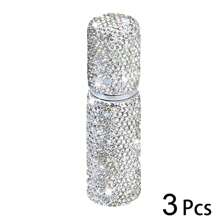 3/1pc Diamond Refillable Perfume Atomizer Bottles,Portable Mini Separate Perfume Bottle,Travel And Outings Spray Boxes Dispensers 10ml