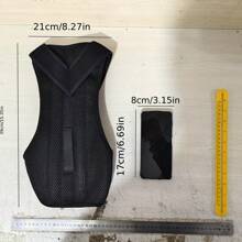 1pc Posture Corrector For Men - Adjustable, Breathable Orthopedic Brace - Seamless Upper Back, Spine, Neck & Shoulder Support - Ideal For Daily Wear, Clavicle Stabilization - Promotes Healthy Posture, Prevents Slouching Exercise Waist Belt Suitable For Workout Home Sports And Walk