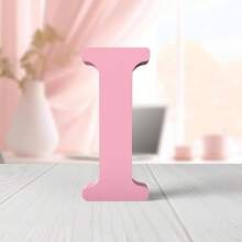 1pc Wooden Decorative Item, Letter Design Home Decor Craft Gifts Birthday Graduation