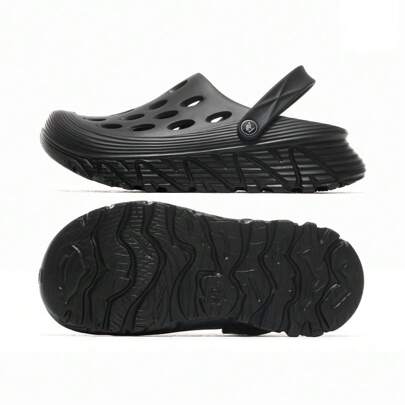 Camel Outdoor Hole Shoes Beach Shoes Men's New Style Outdoor Wear Summer Thick Bottom Non-Slip Outdoor Sandals Men's Slippers