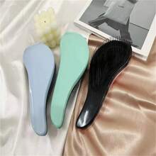 1 pieza Cepillo de pelo portátil mágico anudado antiestático, herramienta de peinado para masajear el cabelludo y prevenir la caída del cabello