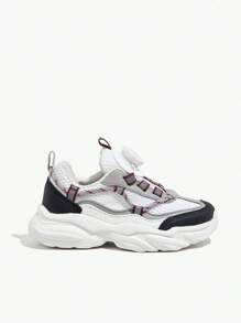 1 Pair Boys' Comfortable Fashion Casual Lightweight Outdoor Running Sports Shoes, Suitable For Spring & Summer