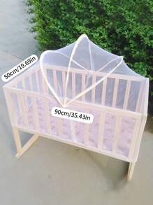 1pc Baby Crib Anti-Mosquito Net, Infant Cradle Arcform Mosquito Net