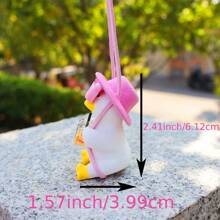 1pc Car Accessory - Rocking Duck Car Hanging Decor, Cute Car Rearview Mirror Pendant, Hanging Car Decoration