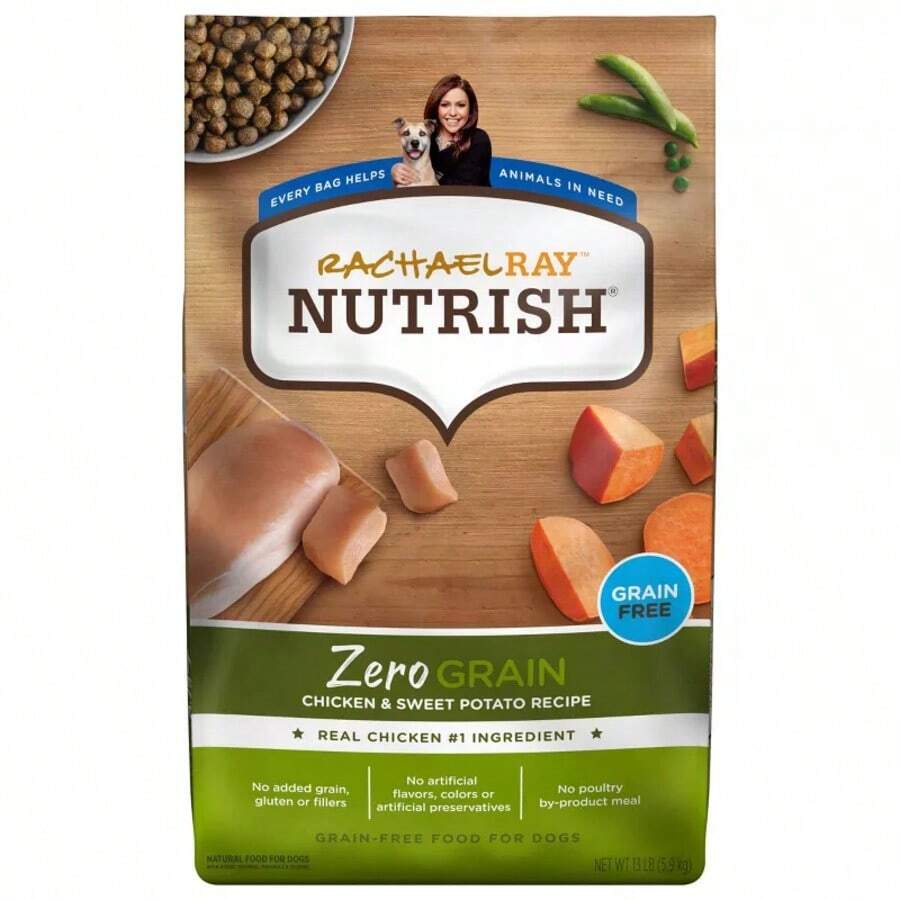 Rachael Ray Nutrish Zero Grain Chicken And Sweet Potato Dry Dog Food