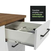 Cocina Integral Completa Modular Madesa 350cm Agata 01 - Marrón y Blanco - Ver 7