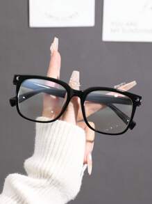 1pc/4pcs Light Lively Colorful Ins Style Exquisite Casual Women Clear Eyeglasses For Back To School Daily Life Office Watch TV Play Games Phone Accessories