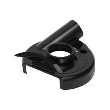 Rainaut 7" Black Vacuum Dust Shroud Cover For Angle Grinder - Convertible Hand Grind Attachment, Metal Construction, Sports Fan Essentials, CNCEST - Black - View 9