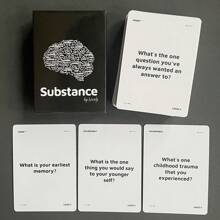 Substance By Lovely Card Game A Fun And Entertaining Game Card Gifts For Family And Friends Solitaire Games Party Supplies