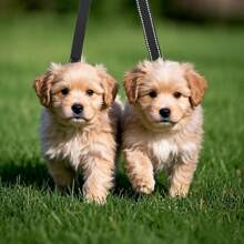 Two Point Control Dog Leash, Works With No Pull Harnesses, Dog Training Leashes, No Pull Padded And Reflective Walking Lead, Converts To Single Leash For Medium Large Dogs