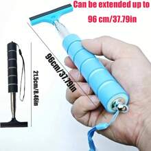 1个多功能汽车后视镜可伸缩雨刮片，带挡风玻璃清洁刷 - A - 查看 2