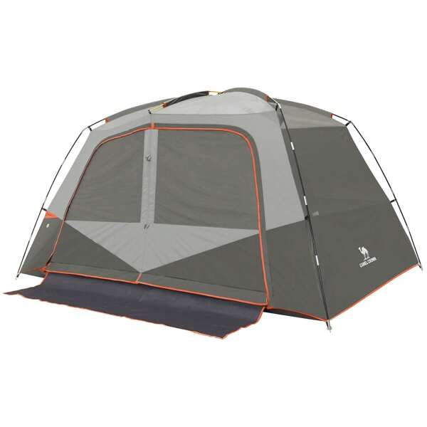 CAMEL CROWN Tents For Camping 6 Person Tent Waterproof Easy Setup Backpacking Tents With Floor Mats Family Tent For Outdoor Hiking