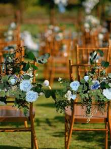 1/3 Piezas de enredaderas de rosas rosadas con una corona de rosas y hojas verdes. Estas flores artificiales son perfectas para decorar mesas de comedor y son adecuadas para bodas, fiestas, hoteles, restaurantes, graduaciones y decoración del hogar.