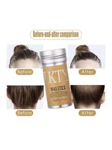 IKTY IKTY Hair Wax Stick - Cocok untuk Wig dan Rambut Alami, Menciptakan Gaya Rambut Rapi dan Tersisir Halus, Mengatasi Rambut Kusut, Mengontrol Garis Rambut, Menghaluskan Rambut Kusut, Tahan Lama, Mudah Digunakan, Tidak Berminyak - Berbagai spesifikasi - View 5