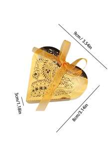 20pcs Laser Cut Gift Boxes, Suitable For Baby Shower Parties, Weddings, Small Gift Bag Decoration, Gift Boxes - Multicolor - View 14