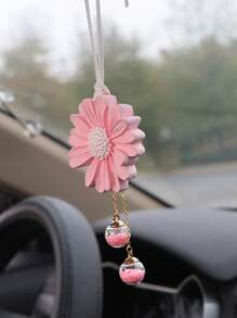 1pc Flower Design Car Hanging Ornament