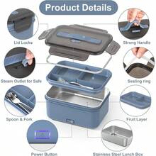 Lunch Box - Moon Blue - View 5