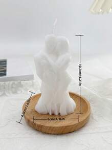 1pc Scented Candle Decor, Hugging Couple Design, Spring Gift, Birthday Gift, Home Decor, Holiday Gift, Fragrant Even Unlit Gifts Graduation